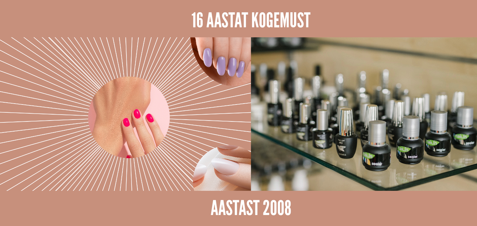 16 aastat kogemust - aastast 2008